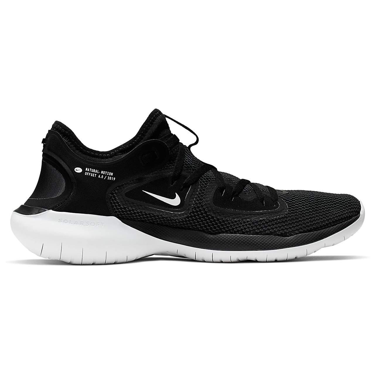 Nike Men's Flex 2019 RN Running Shoe Black/White/Anthracite Size 8.5 US - Thumbnail 2