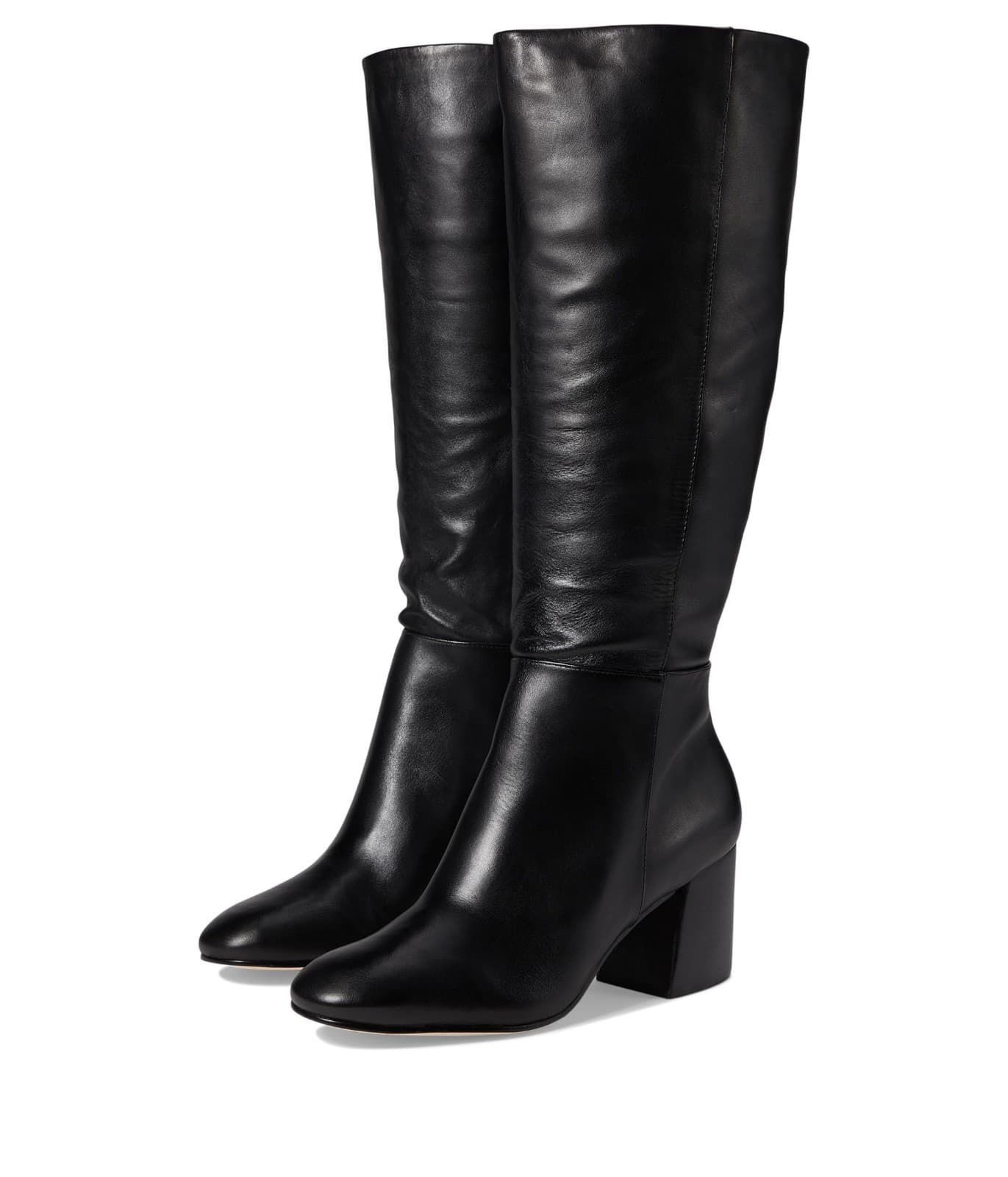 Bernardo Norma Women's Boot Black Leather Antique Calf 8 M - Thumbnail 9
