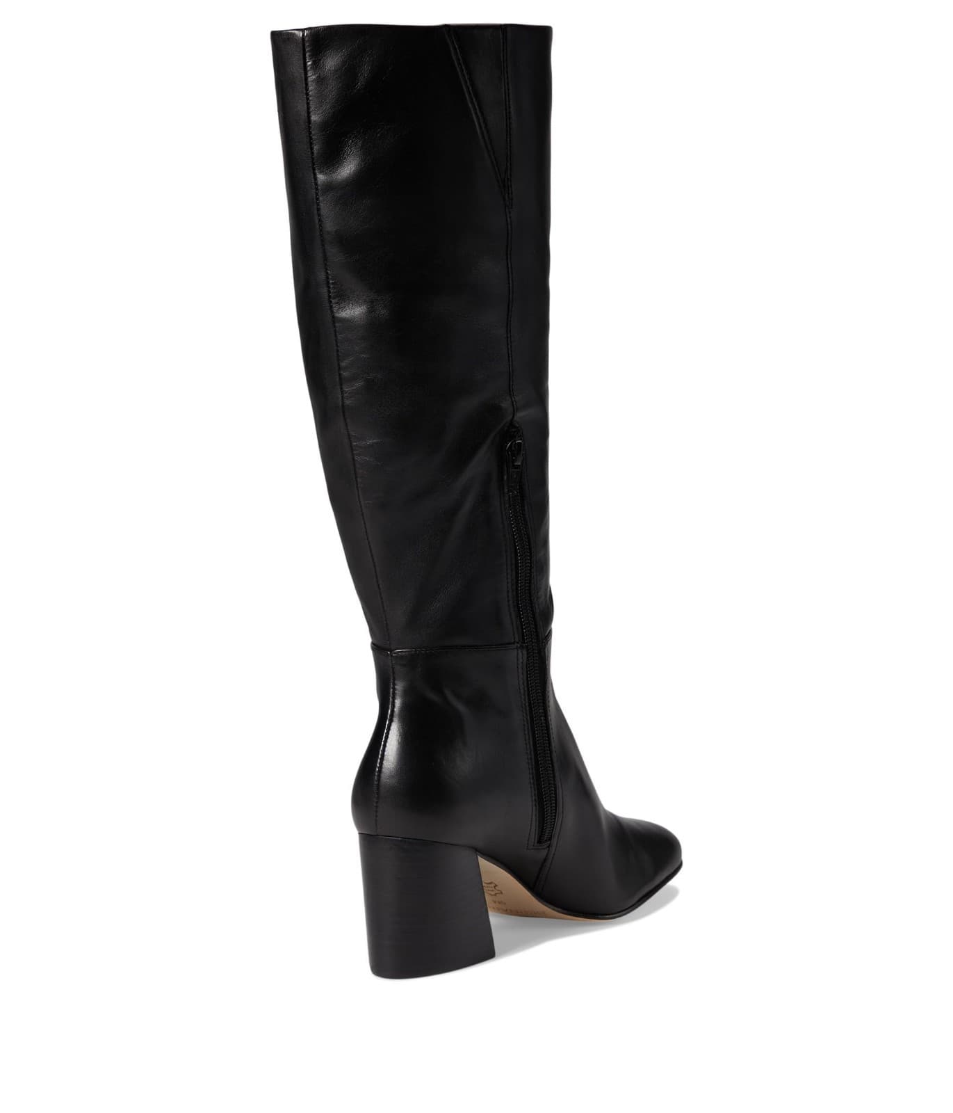 Bernardo Norma Women's Boot Black Leather Antique Calf 8 M - Thumbnail 5