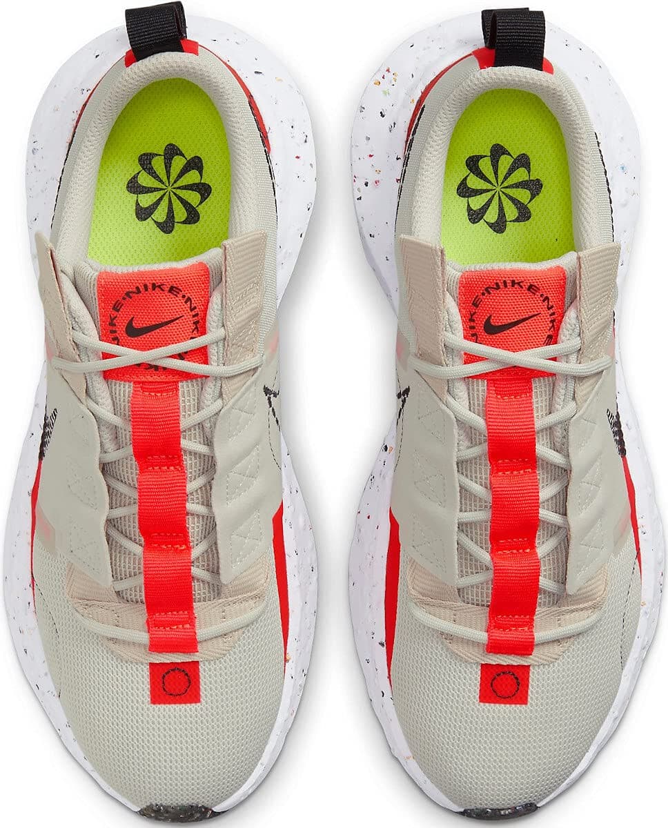 Nike Women's Crater Impact Light Bone Black /Bright Crimson Running Shoe US 8 - Thumbnail 7