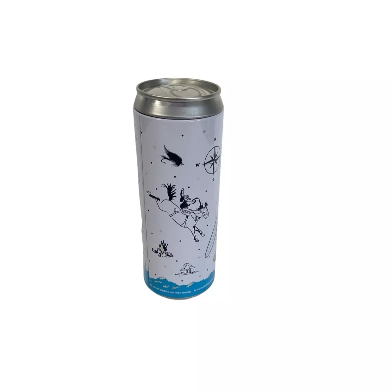 2 Yeti Slim Insert Stash Can 12oz Tall Colster Sticker Nautical Limited Edition - Thumbnail 2