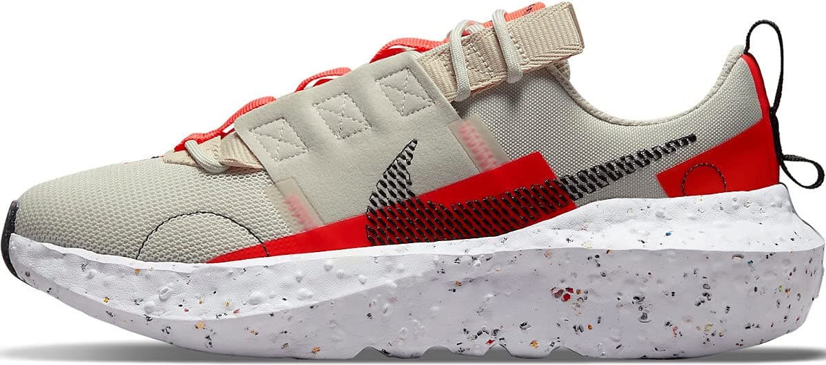 Nike Women's Crater Impact Light Bone Black /Bright Crimson Running Shoe US 8 - Image 1