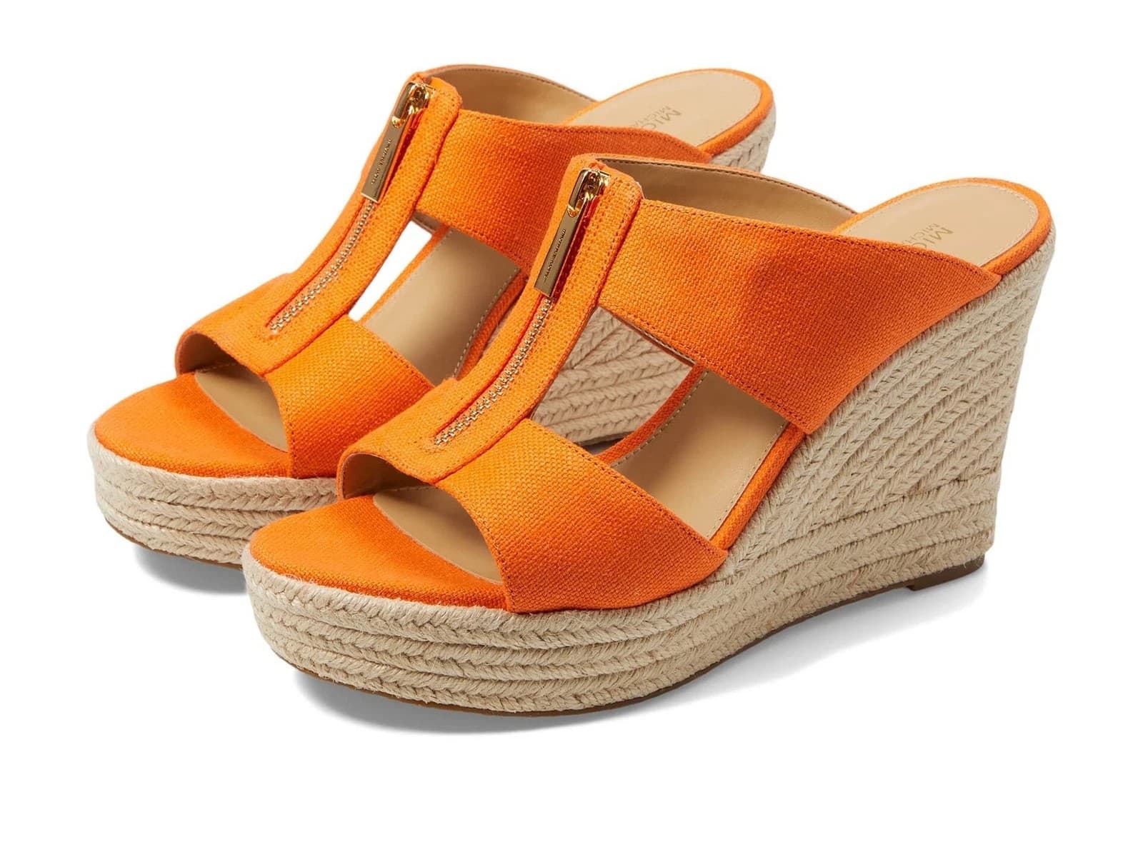 Michael Kors Bradley Women's Mule Apricot Size 8 M - Image 1