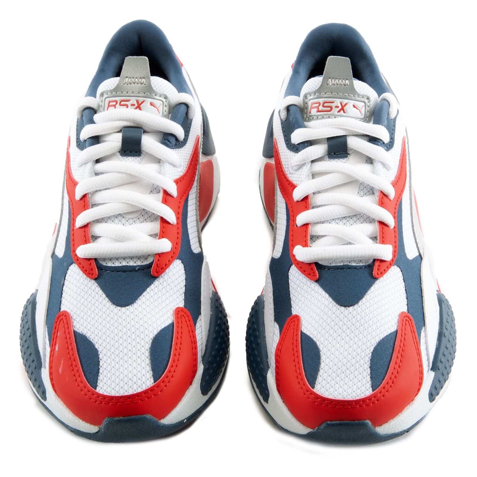 PUMA Mens RS-X3 RWB Sneakers Red White Blue 368718-01 Size 9 US - Thumbnail 6
