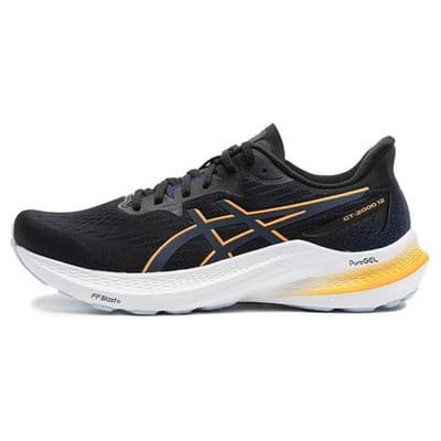 ASICS Men's GT-2000 12 Running Shoes Black / Fellow Yellow 11.5 M - Thumbnail 3