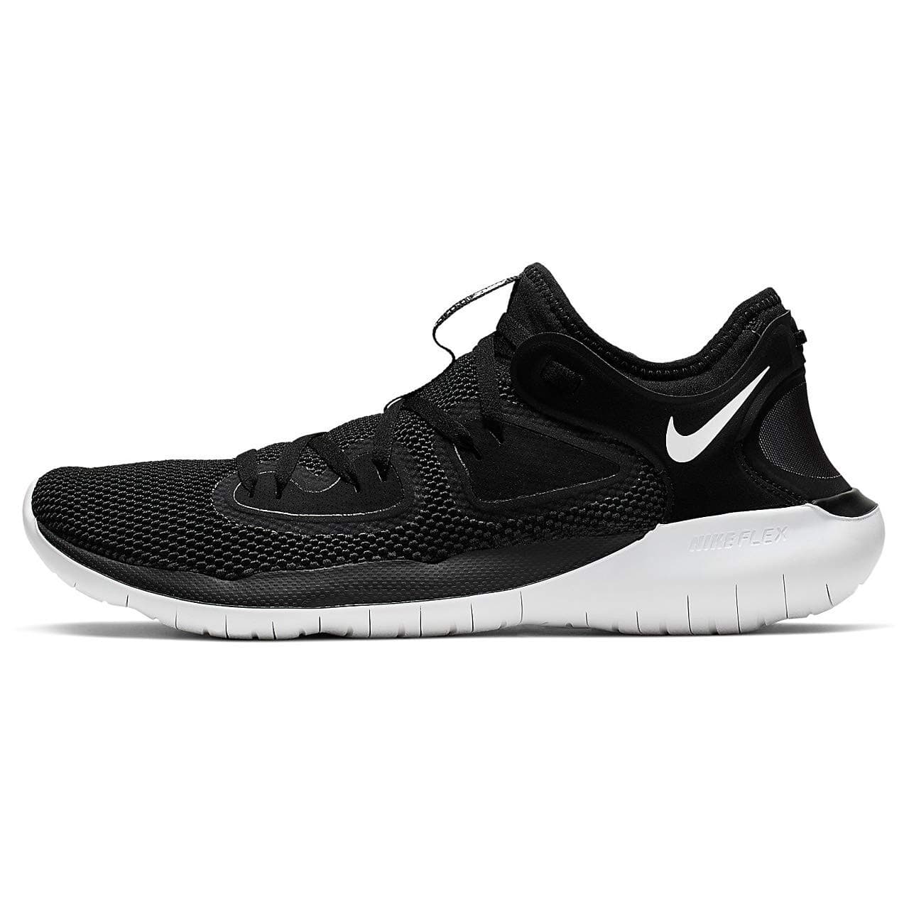 Nike Men's Flex 2019 RN Running Shoe Black/White/Anthracite Size 8.5 US - Thumbnail 3
