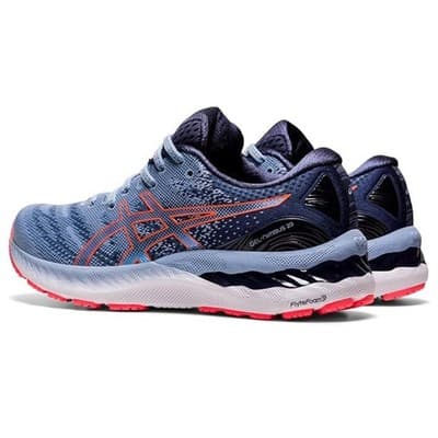 ASICS Women's Gel-Nimbus 23 Running Shoes Mist/Blazing Coral, Size 12.5 M - Thumbnail 5