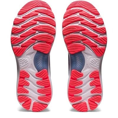 ASICS Women's Gel-Nimbus 23 Running Shoes Mist/Blazing Coral, Size 12.5 M - Thumbnail 8