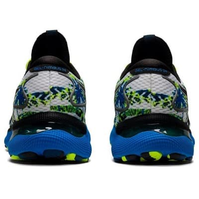ASICS Gel Nimbus 24 Men's Running Shoes, White/Black Size 12.5 M - Thumbnail 5