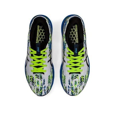 ASICS Gel Nimbus 24 Men's Running Shoes, White/Black Size 12.5 M - Thumbnail 6