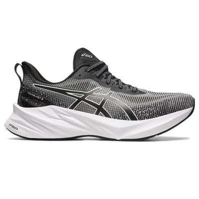 ASICS NOVABLAST 3 LE Men's Running Shoes, 11.5 M, Black/White - Thumbnail 2
