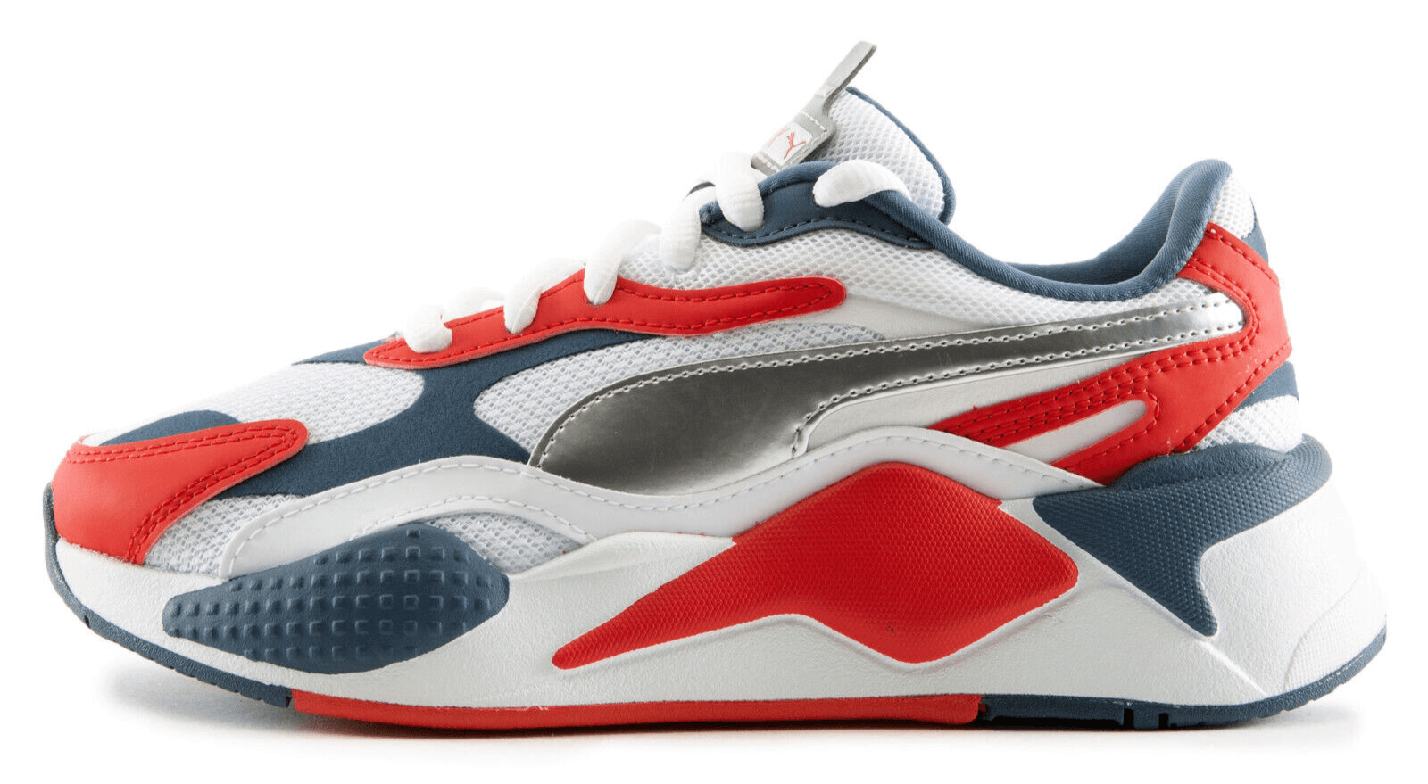 PUMA Mens RS-X3 RWB Sneakers Red White Blue 368718-01 Size 9 US - Thumbnail 3