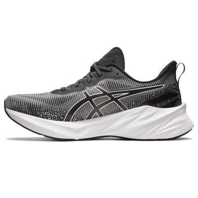 ASICS NOVABLAST 3 LE Men's Running Shoes, 11.5 M, Black/White - Thumbnail 4