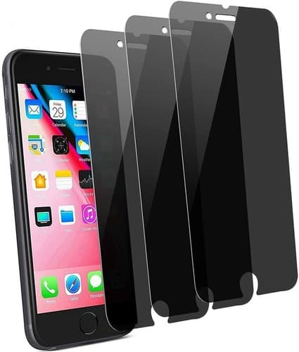 3-PK iPhone 13 12 11 Pro Max XR Privacy Anti-Spy Tempered GLASS Screen Protector - Image 1