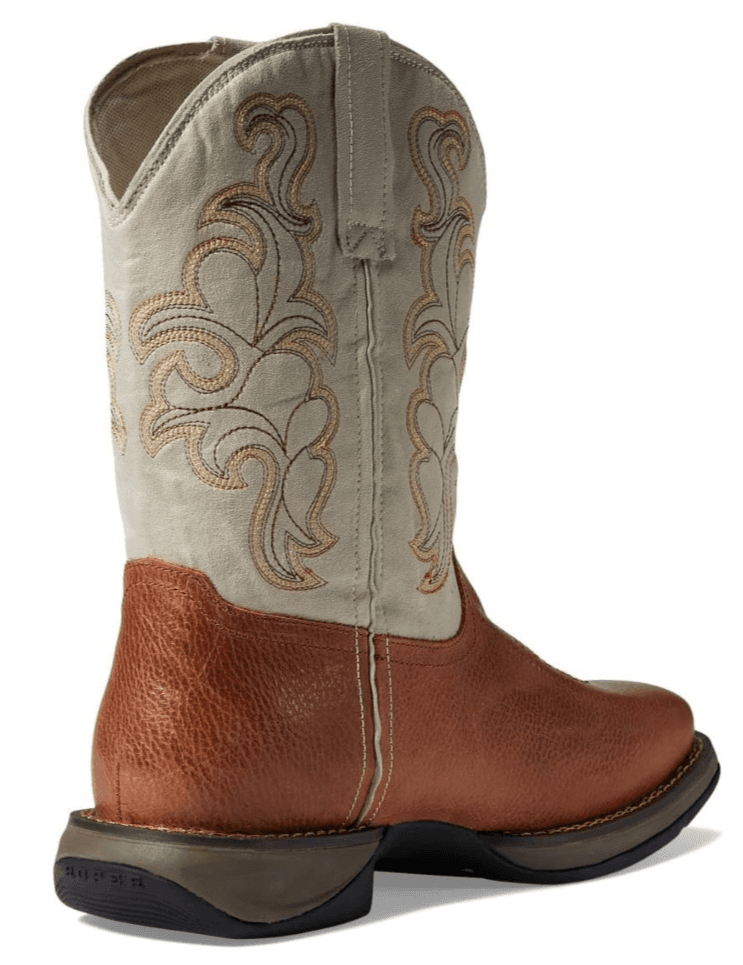 Roper Wilder Embroidered Square Toe Pull On Cowboy Mens Boot Size 9 D Casual - Thumbnail 2