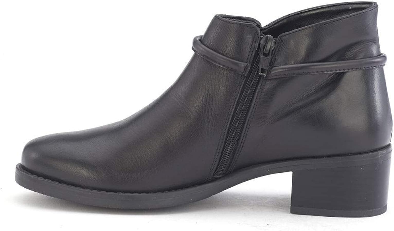 David Tate Miller Women's Ankle Booties Black Calf Skin Size 9M Italy - Thumbnail 2