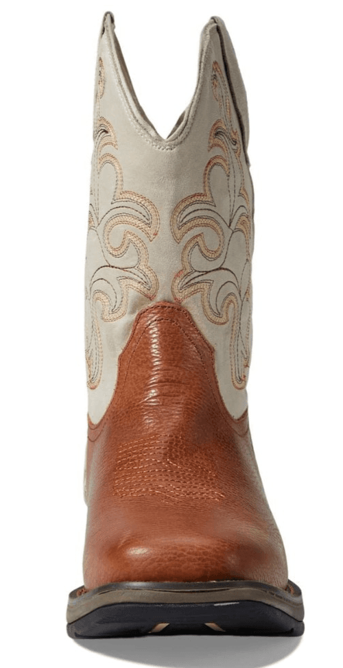 Roper Wilder Embroidered Square Toe Pull On Cowboy Mens Boot Size 9 D Casual - Thumbnail 4