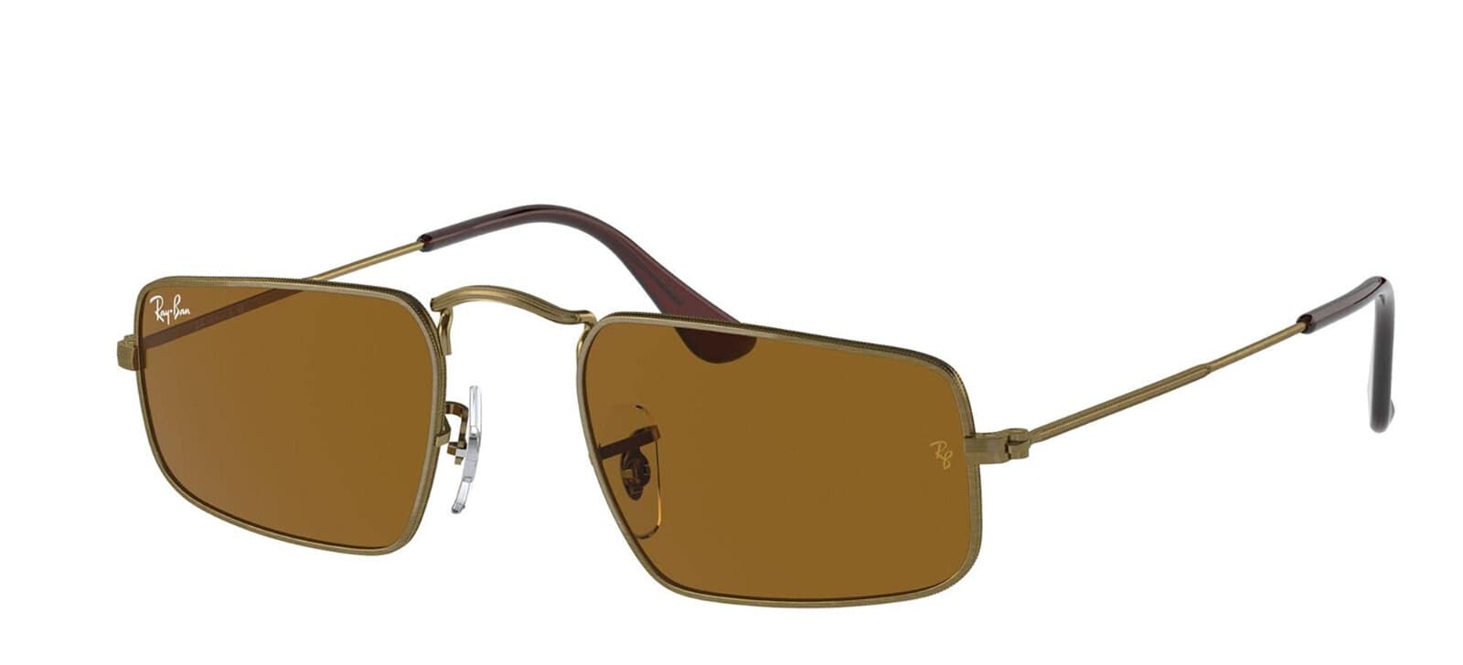 Ray-Ban Genuine Sunglasses RB3957 JULIE 919631 Green Gold Unisex - Image 1