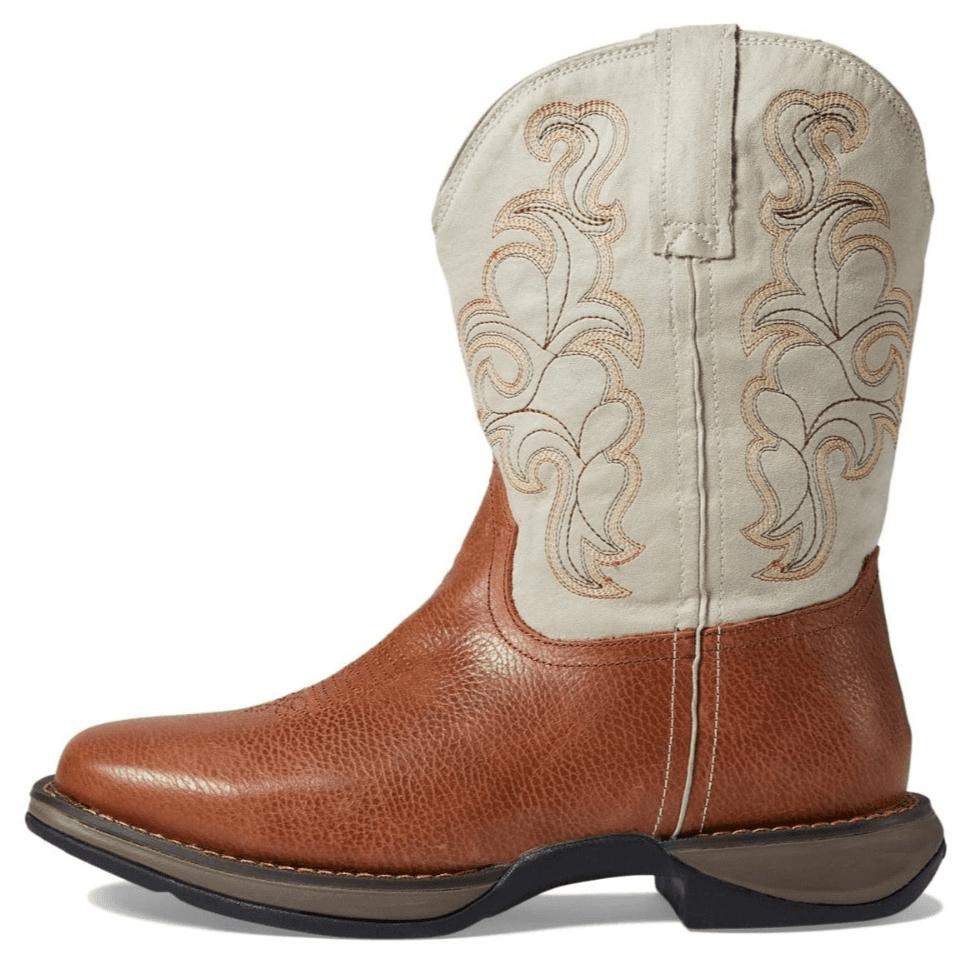 Roper Wilder Embroidered Square Toe Pull On Cowboy Mens Boot Size 9 D Casual - Thumbnail 3