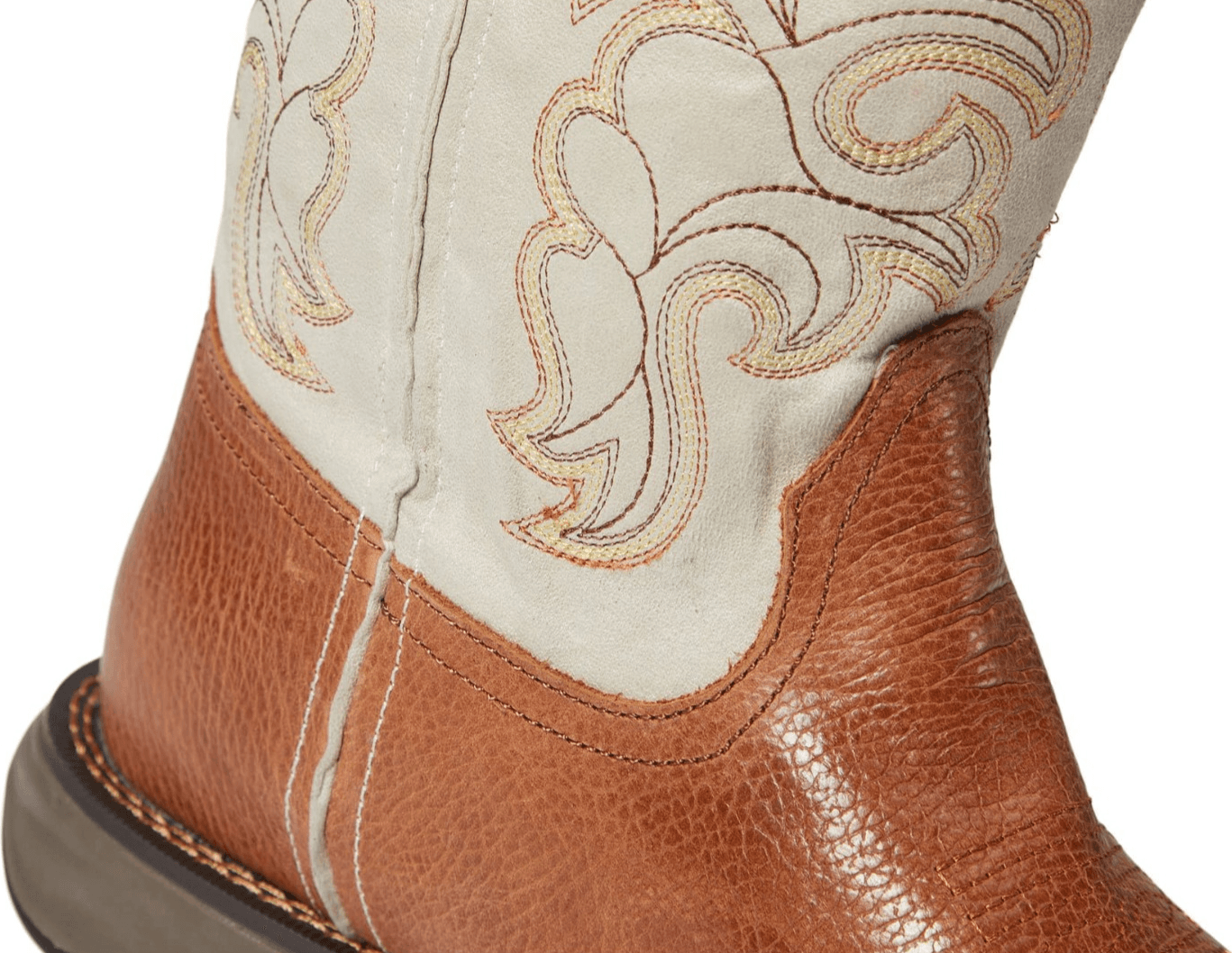 Roper Wilder Embroidered Square Toe Pull On Cowboy Mens Boot Size 9 D Casual - Thumbnail 5