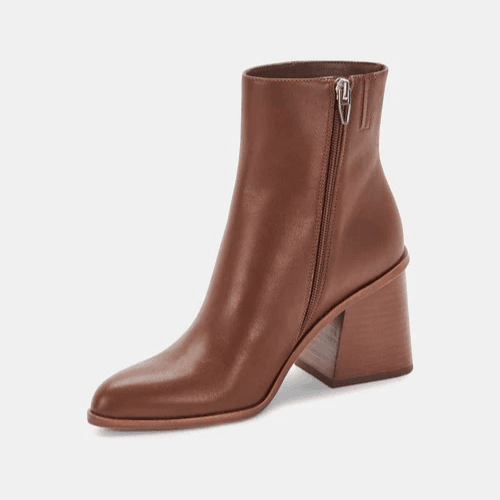 Dolce Vita Terrie Chocolate Leather Women's Boot 8 M - Thumbnail 3