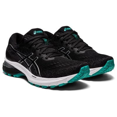 ASICS Women's GT-2000 9 Running Shoes Black/Pure Silver Size 5 B - Image 1