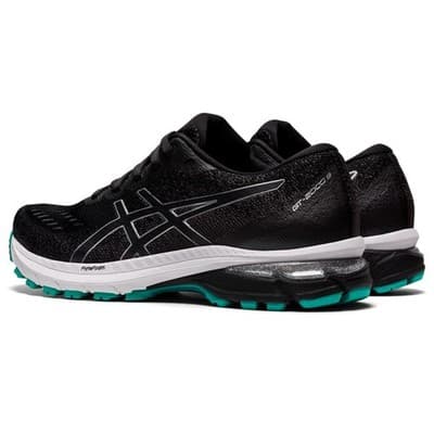 ASICS Women's GT-2000 9 Running Shoes Black/Pure Silver Size 5 B - Thumbnail 3
