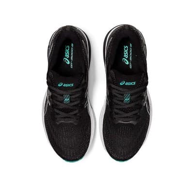 ASICS Women's GT-2000 9 Running Shoes Black/Pure Silver Size 5 B - Thumbnail 6