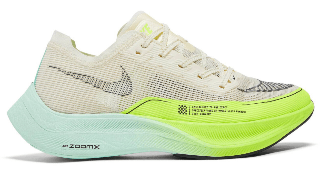 Nike ZoomX Vaporfly NEXT 2 'Fast Pack' Barely Volt CU4123-700 Women's Size 6.5 - Thumbnail 3