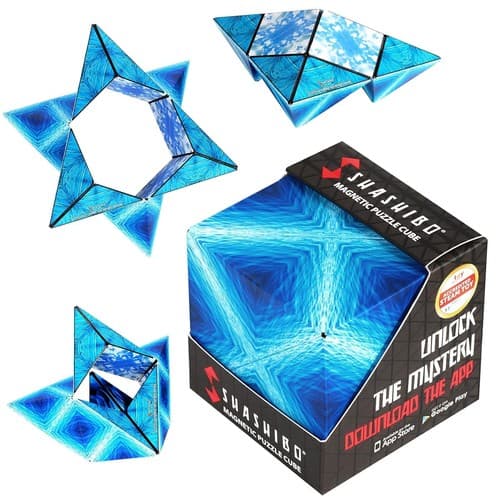 Shashibo Shape Shifting Box 3D Transforming Magnetic Artist Series Spaced Out N - Image 1