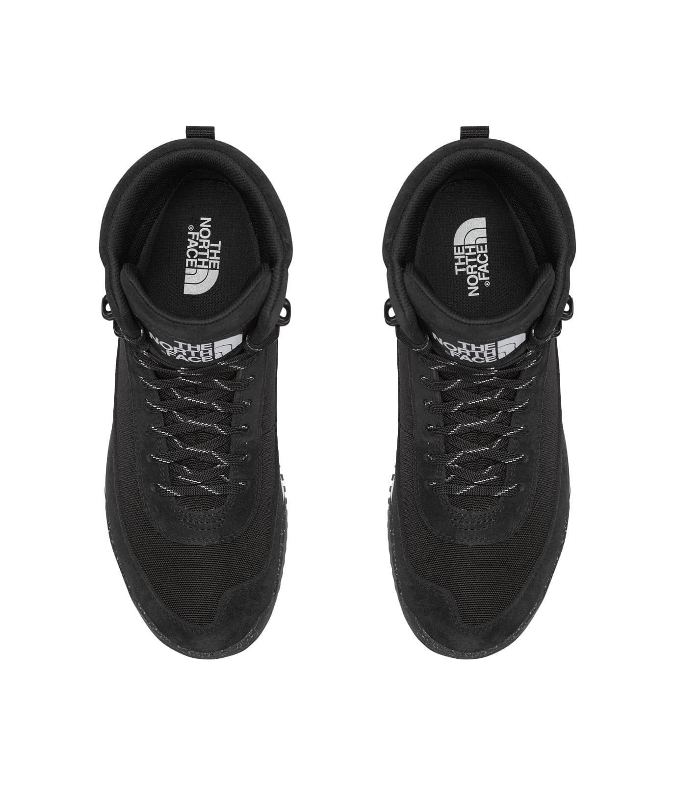 The North Face Woman Hiking Boot Back-To-Berkeley III Textile WP Black/White 9 M - Thumbnail 4