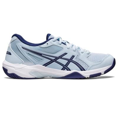 ASICS Women's Gel-Rocket 10 Volleyball Shoes, 8.5, Sky/Indigo Blue - Thumbnail 2