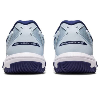 ASICS Women's Gel-Rocket 10 Volleyball Shoes, 8.5, Sky/Indigo Blue - Thumbnail 6