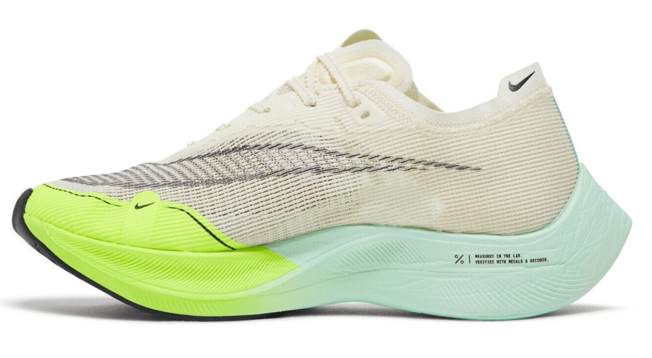 Nike ZoomX Vaporfly NEXT 2 'Fast Pack' Barely Volt CU4123-700 Women's Size 6.5 - Thumbnail 4