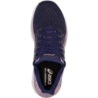 ASICS Womens Gel-Cumulus 21 Knit Running Shoes Peacoat/Rose Gold Sneaker Size 6 - Thumbnail 8