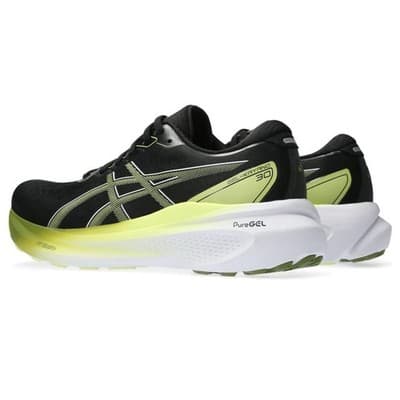 ASICS Men's Gel-Kayano 30 Running Shoes, Black/Glow Yellow Size 14 WIDE 2E - Thumbnail 4