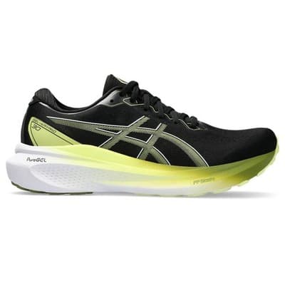 ASICS Men's Gel-Kayano 30 Running Shoes, Black/Glow Yellow Size 14 WIDE 2E - Thumbnail 2