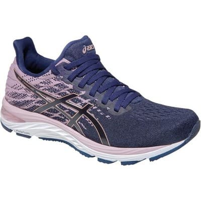 ASICS Womens Gel-Cumulus 21 Knit Running Shoes Peacoat/Rose Gold Sneaker Size 6 - Thumbnail 4