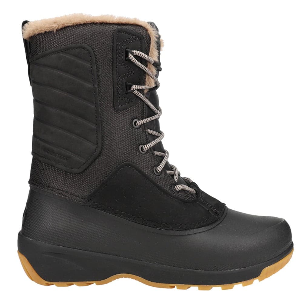 The North Face Shellista IV MID WP Womens Insulated Winter Boots Black 9 M - Thumbnail 2
