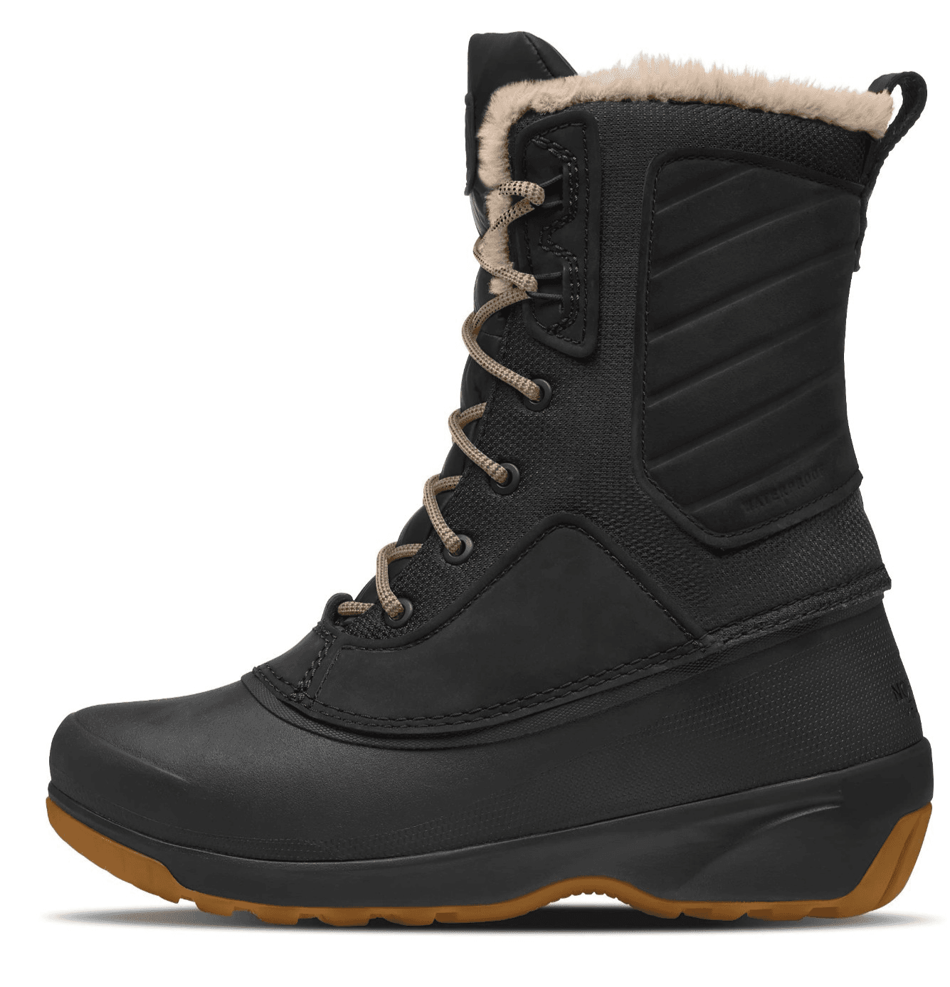 The North Face Shellista IV MID WP Womens Insulated Winter Boots Black 9 M - Thumbnail 3