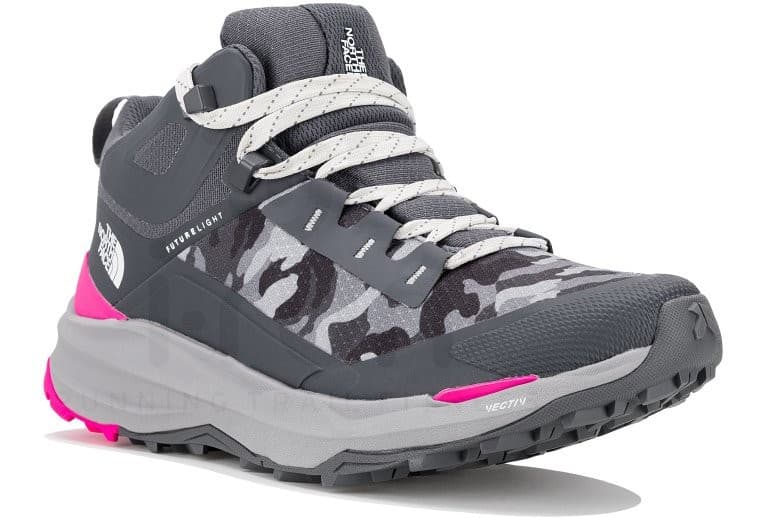 The North Face VECTIV Exploris 2 Mid FUTURELIGHT Women's Shoes Grey pink 9.5 - Thumbnail 3