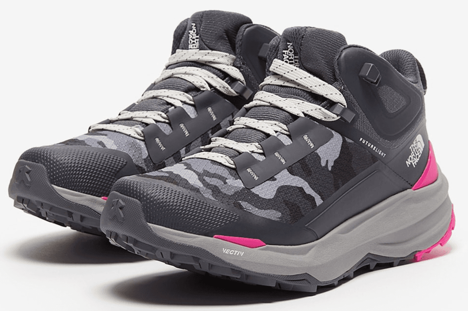 The North Face VECTIV Exploris 2 Mid FUTURELIGHT Women's Shoes Grey pink 9.5 - Image 1