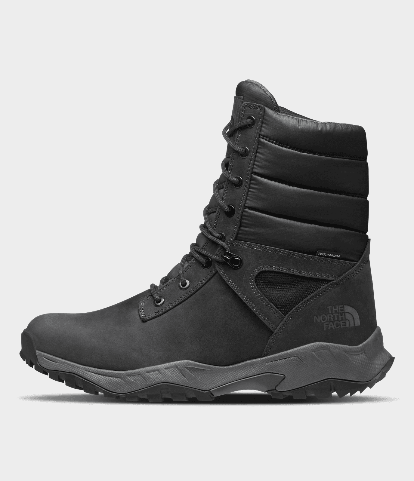 The North Face Thermoball Zip-Up Mens Boots TNF Black/Zinc Grey Sz 12.5 - Thumbnail 2