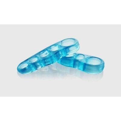 2 PCS Gel Toe Separator Orthotics Stretchers Align Overlapping Hammer Toes Blue - Thumbnail 4