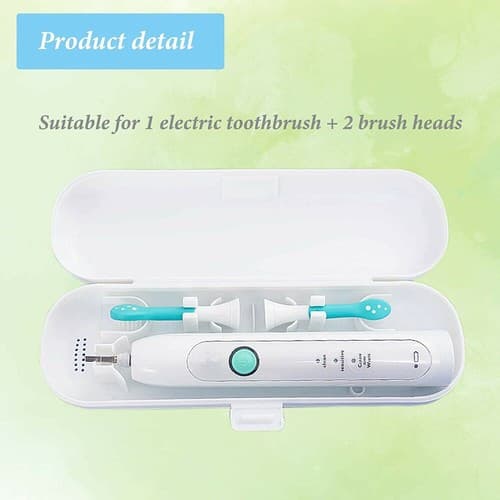 2 Pcs Electric Toothbrush Travel Case Portable Holder For Oral B and Others - Thumbnail 3