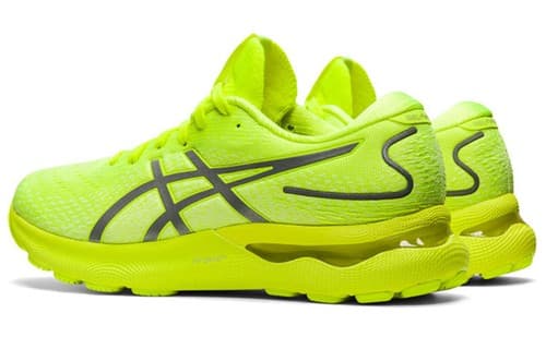 Asics Gel Nimbus 24 Mens Running Shoes LITE-Show/Safety Yellow Size 10 - Thumbnail 4