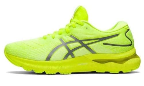 Asics Gel Nimbus 24 Mens Running Shoes LITE-Show/Safety Yellow Size 10 - Thumbnail 3