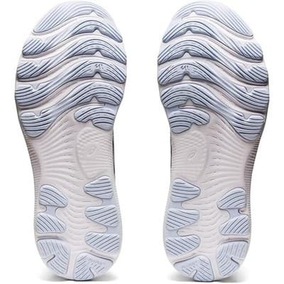 ASICS Woman Gel-Nimbus 24 Running Shoes Piedmont Grey/White size 6 Wide - Thumbnail 7