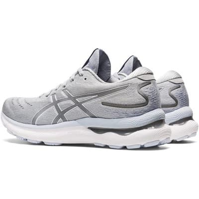 ASICS Woman Gel-Nimbus 24 Running Shoes Piedmont Grey/White size 6 Wide - Thumbnail 4