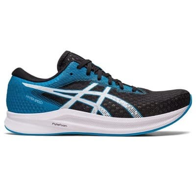 ASICS Hyper Speed 2 Men's Running Shoes Black/Island Blue Size 9.5 - Thumbnail 2